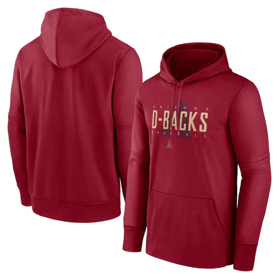 Men 2023 MLB Arizona Diamondback red Sweatshirt style 1->washington nationals->MLB Jersey